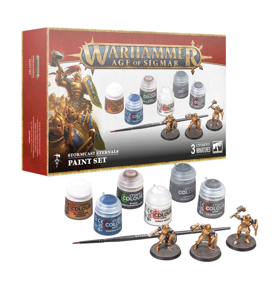 Warhammer Age of Sigmar: Stormcast Eternals Vindictors + Paints Set | Dragon's Lair Comics and Fantasy Houston TX