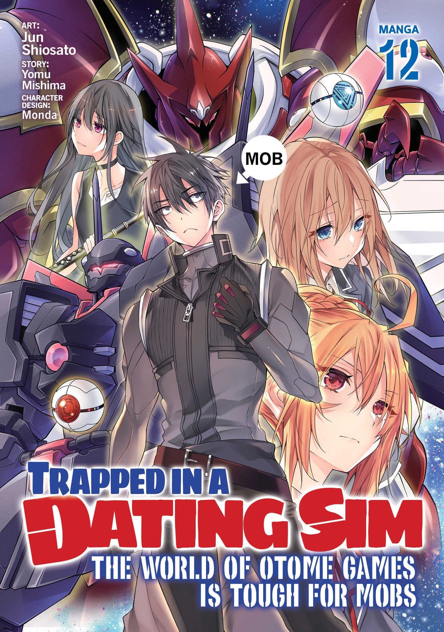 Trapped In A Dating Sim: The World Of Otome Games Is Tough For Mobs (Manga) Volume. 12 | Dragon's Lair Comics and Fantasy Houston TX