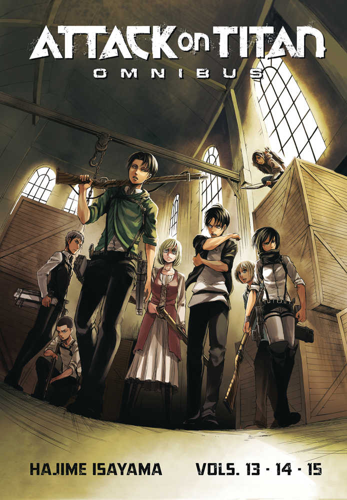 Attack On Titan Omnibus Volume 05 Volume 13-15 (Mature) | Dragon's Lair Comics and Fantasy Houston TX