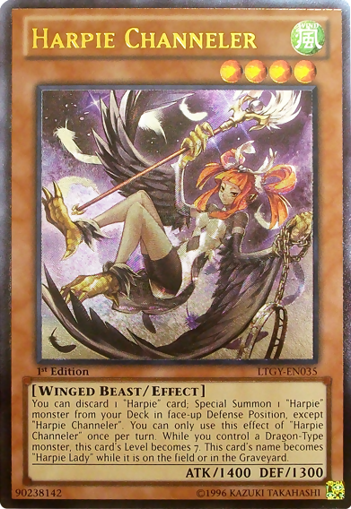 yugioh harpie lady deck Harpie Channeler [LTGY-EN035] Ultimate Rare – Odin's Place