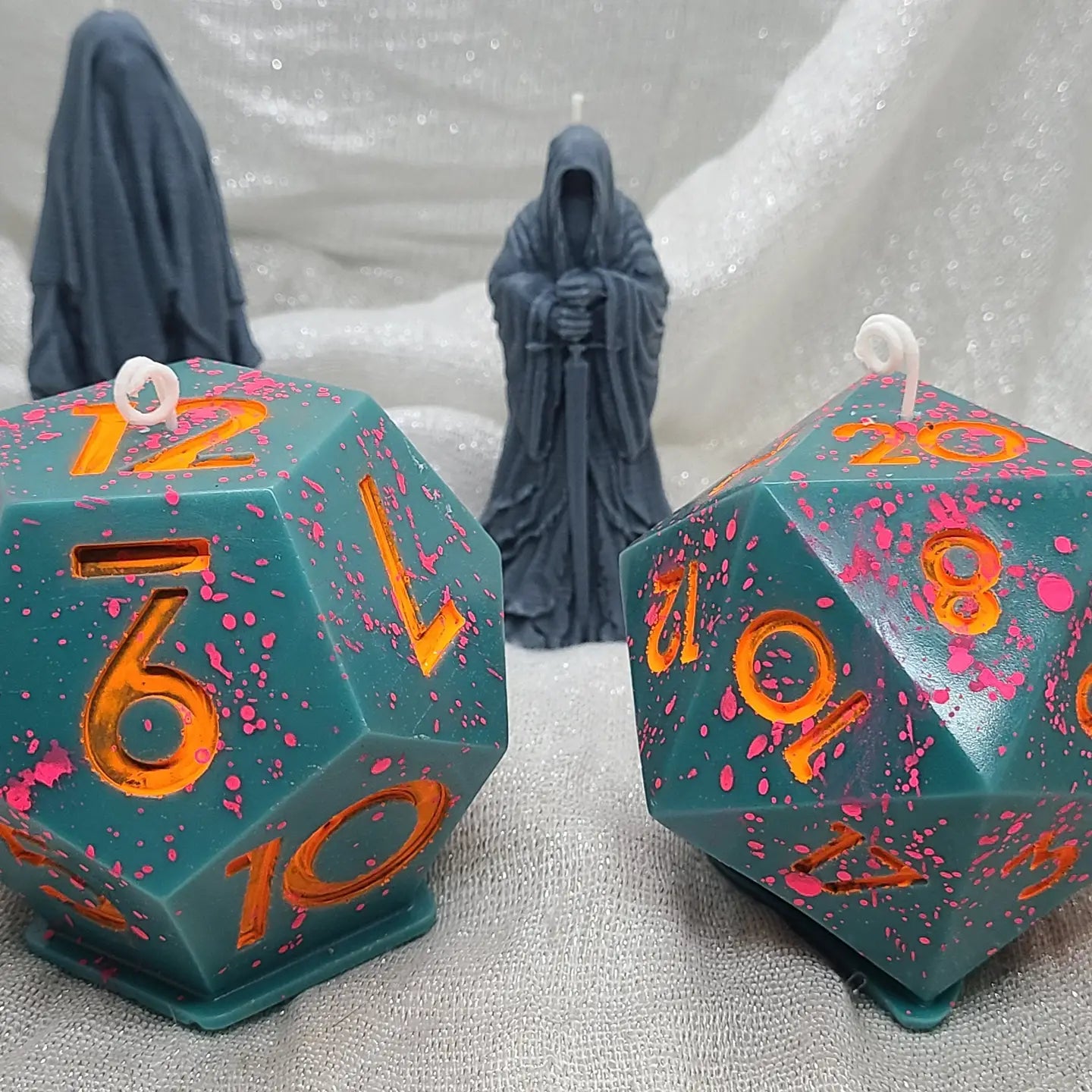 Melmade Scents Large d20 Candles | Dragon's Lair Comics and Fantasy Houston TX