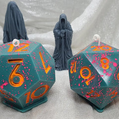 Melmade Scents Large d20 Candles | Dragon's Lair Comics and Fantasy Houston TX