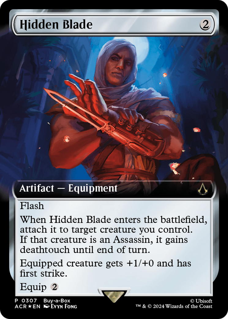 Hidden Blade (Extended Art) [Assassin's Creed Promos] | Dragon's Lair Comics and Fantasy Houston TX