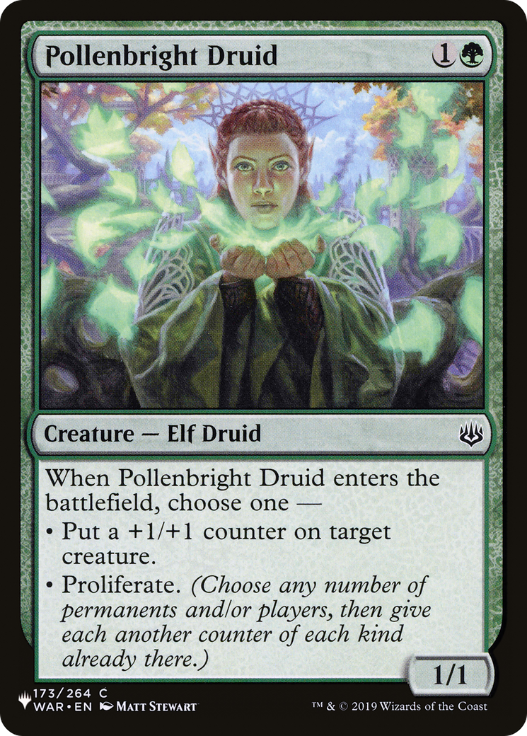 Pollenbright Druid [The List] | Dragon's Lair Comics and Fantasy Houston TX