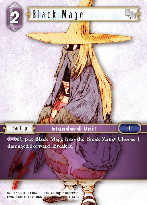 Black Mage (Female Unit) [Opus I] | Dragon's Lair Comics and Fantasy Houston TX