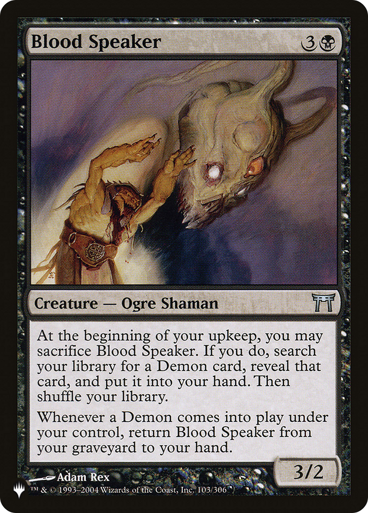 Blood Speaker [The List] | Dragon's Lair Comics and Fantasy Houston TX