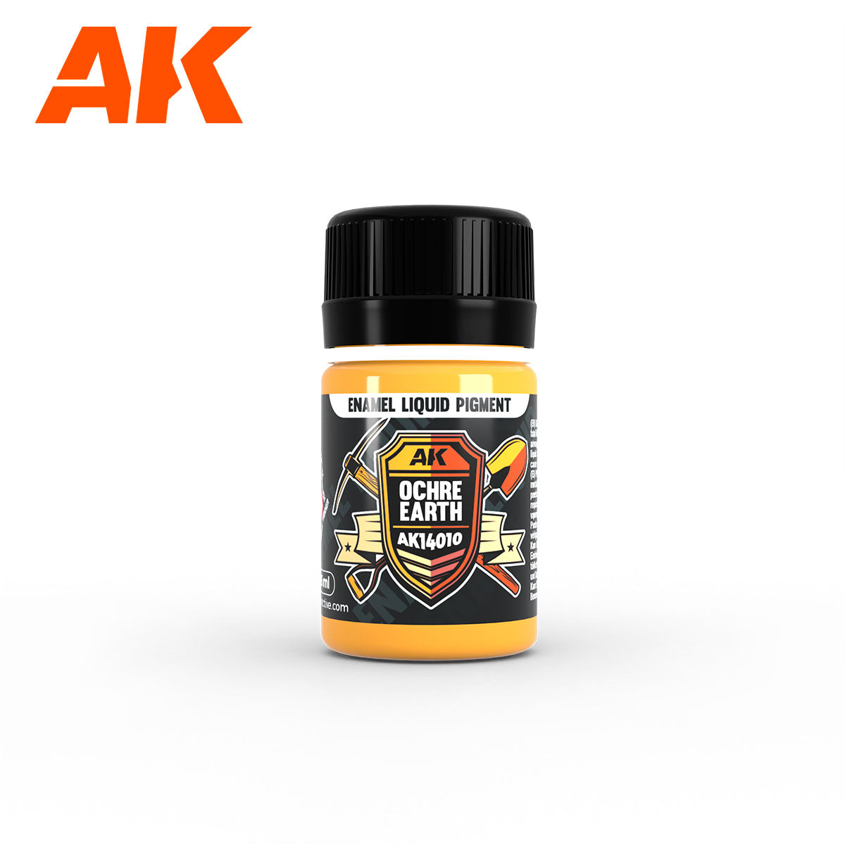 AK Interactive Enamel Liquid Pigment Ochre Earth 35ml | Dragon's Lair Comics and Fantasy Houston TX