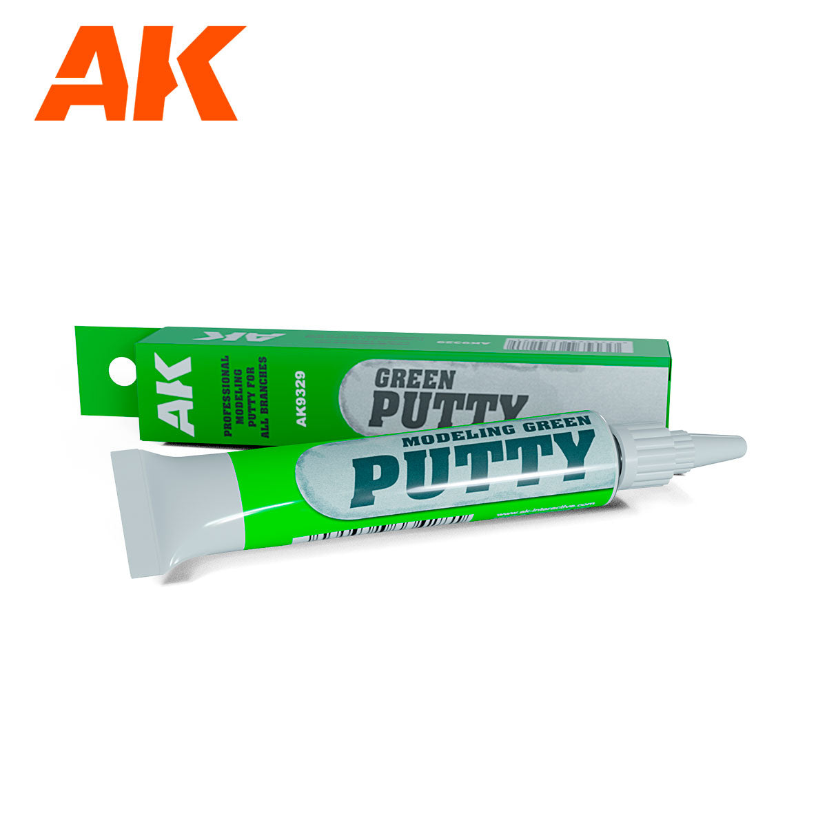 AK Interactive:  Modelling Green Putty - High Quality | Odin's Place
