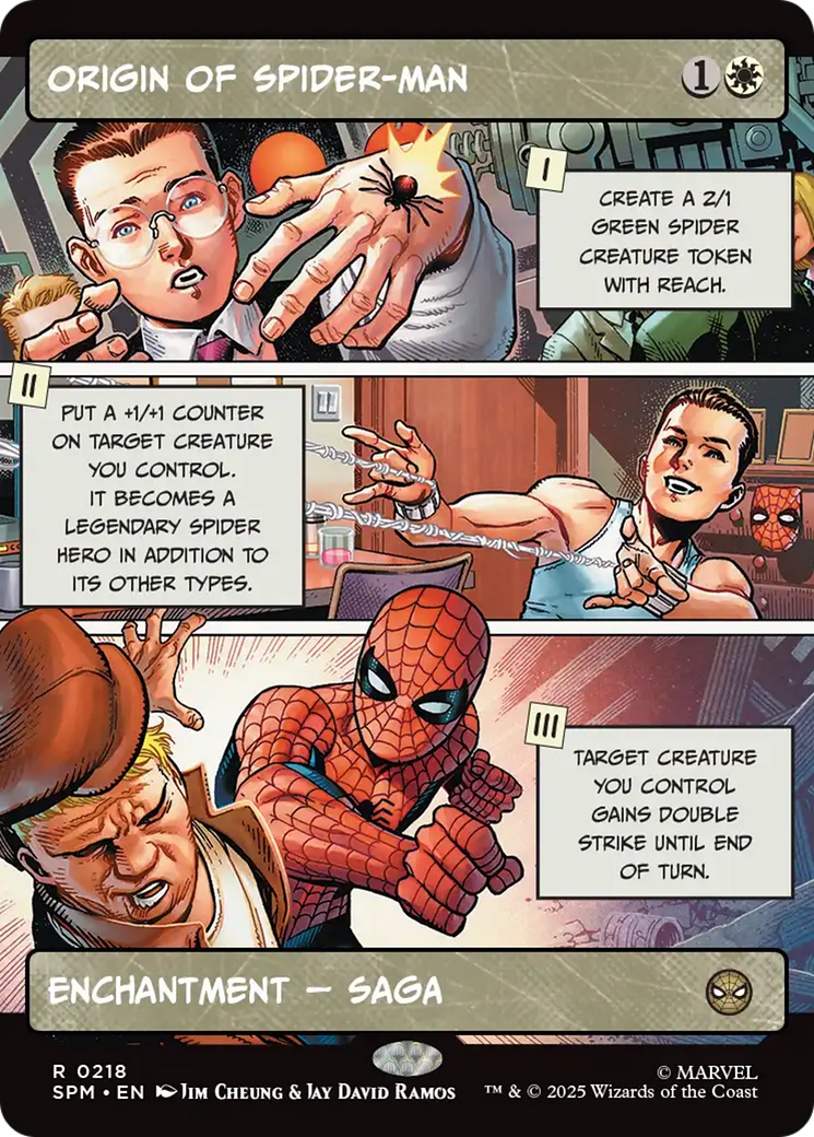 Origin of Spider-Man (Borderless) [Marvel's Spider-Man] | Dragon's Lair Comics and Fantasy Houston TX