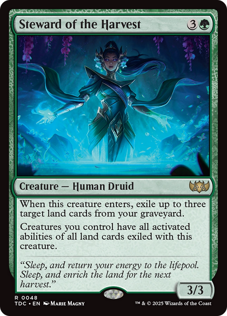 Steward of the Harvest [Tarkir: Dragonstorm Commander] | Dragon's Lair Comics and Fantasy Houston TX