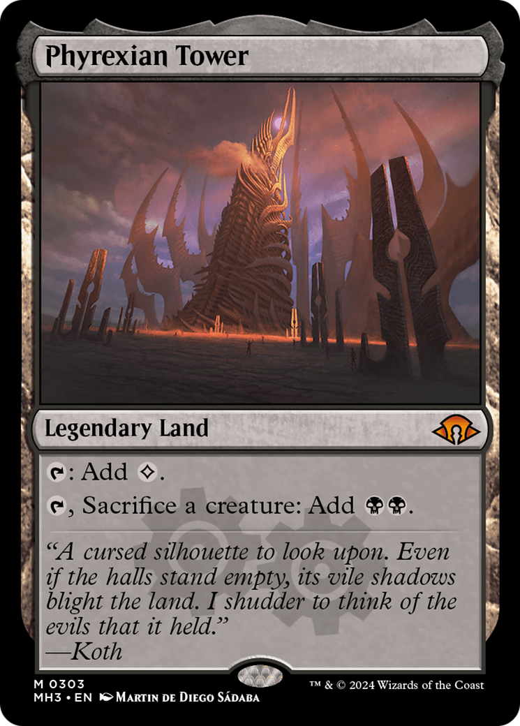 Phyrexian Tower [Modern Horizons 3] | Dragon's Lair Comics and Fantasy Houston TX
