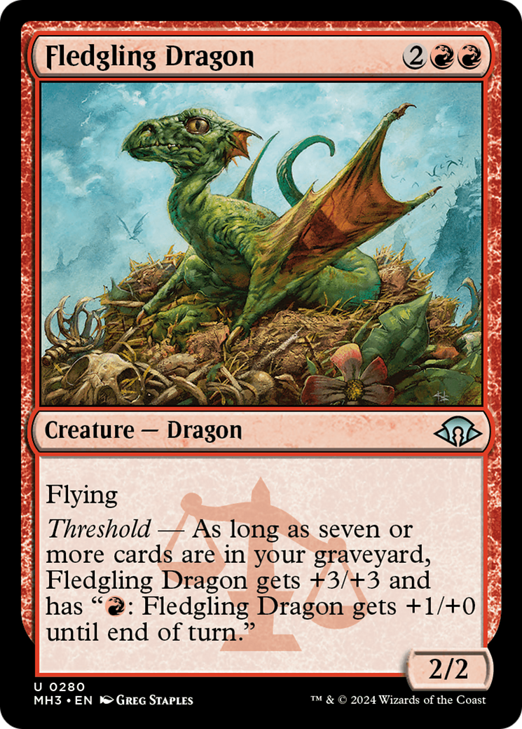 Fledgling Dragon [Modern Horizons 3] | Dragon's Lair Comics and Fantasy Houston TX