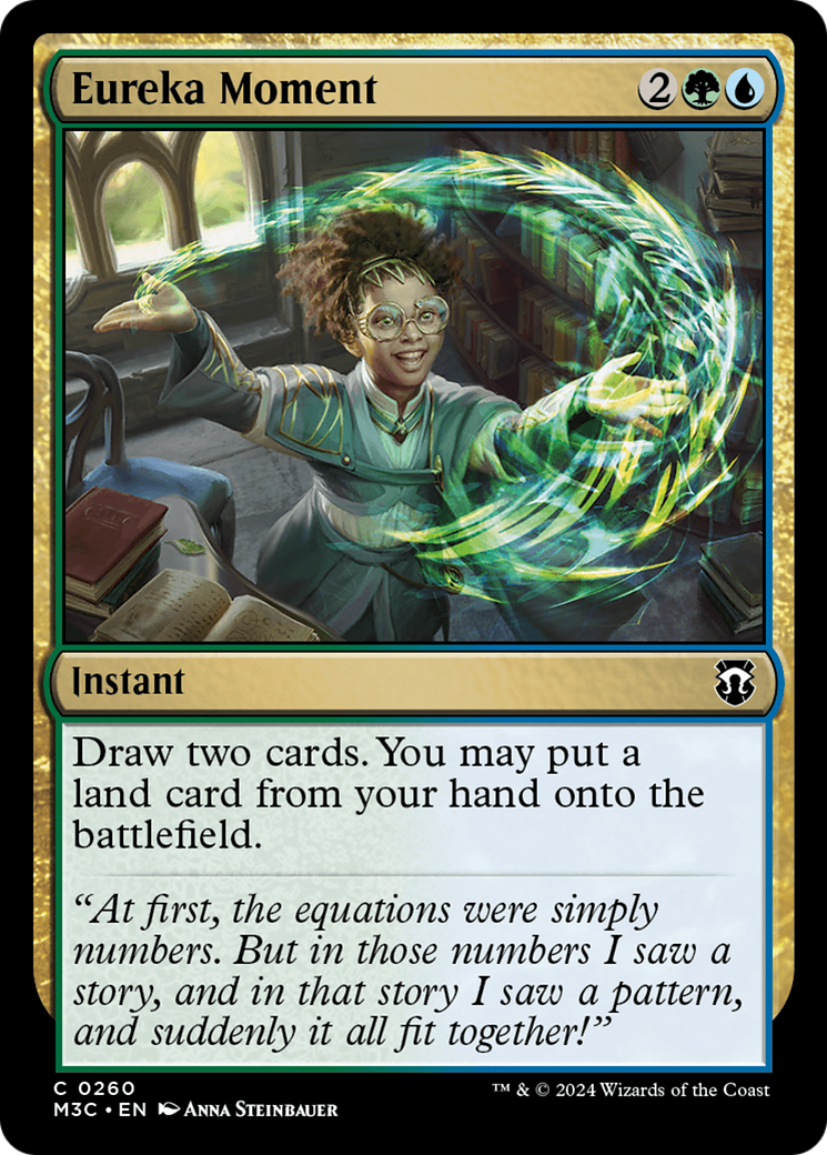 Eureka Moment (Ripple Foil) [Modern Horizons 3 Commander] | Dragon's Lair Comics and Fantasy Houston TX