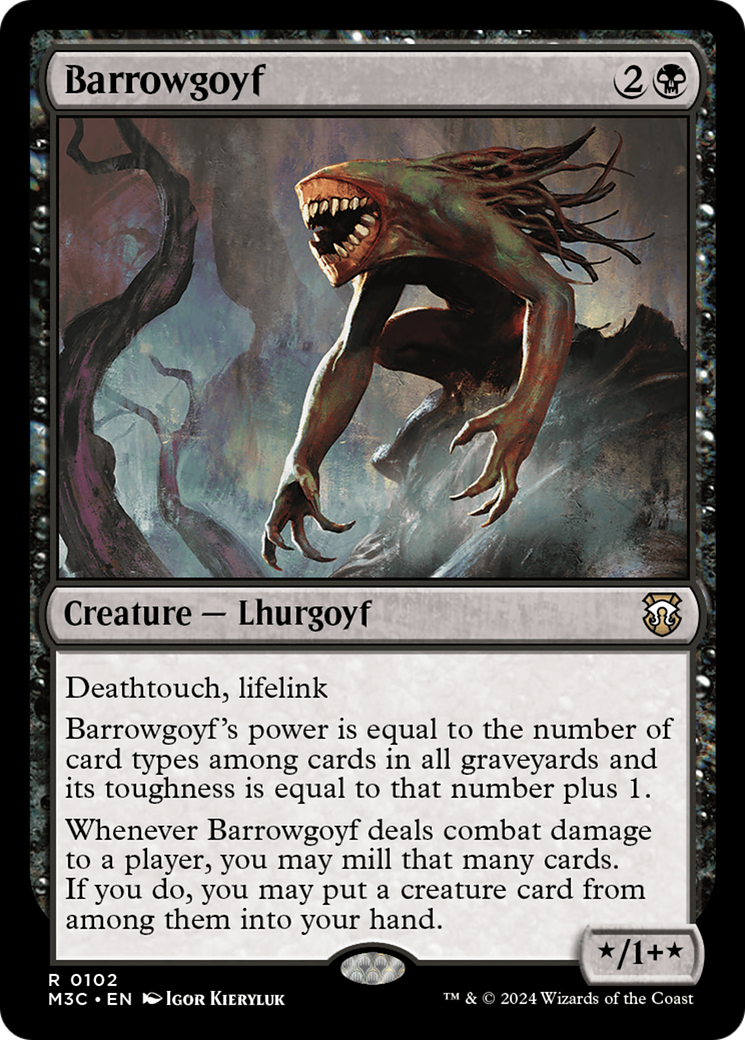 Barrowgoyf [Modern Horizons 3 Commander] | Dragon's Lair Comics and Fantasy Houston TX
