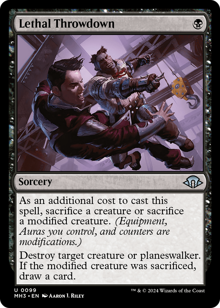 Lethal Throwdown [Modern Horizons 3] | Dragon's Lair Comics and Fantasy Houston TX