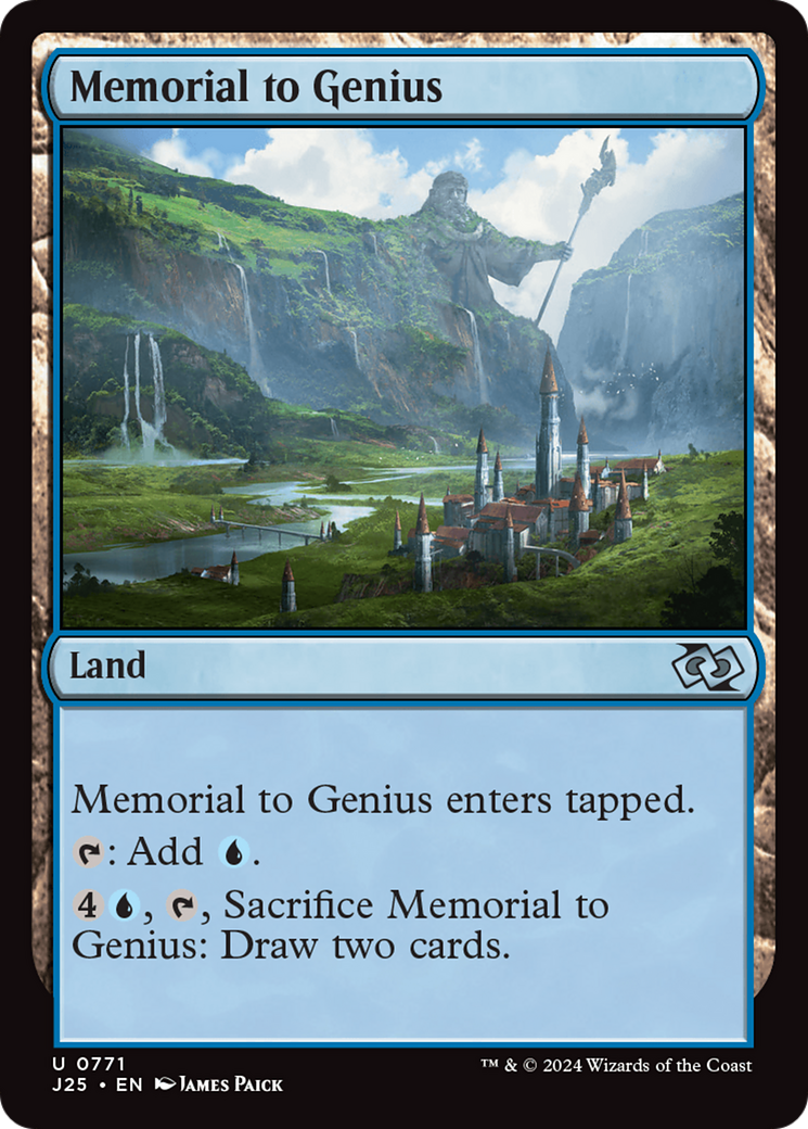 Memorial to Genius [Foundations Jumpstart] | Dragon's Lair Comics and Fantasy Houston TX