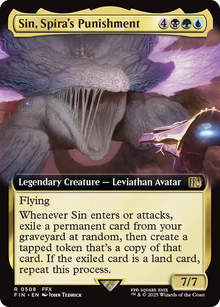 Sin, Spira's Punishment (Extended Art) [FINAL FANTASY] | Dragon's Lair Comics and Fantasy Houston TX
