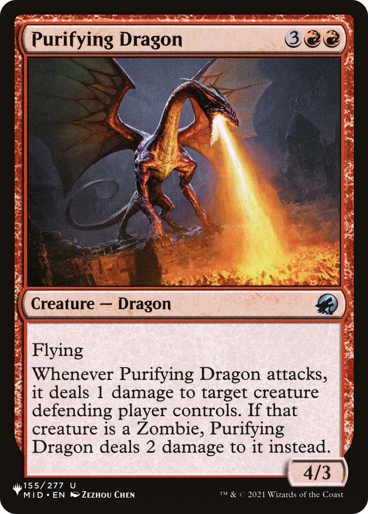 Purifying Dragon [The List] | Dragon's Lair Comics and Fantasy Houston TX