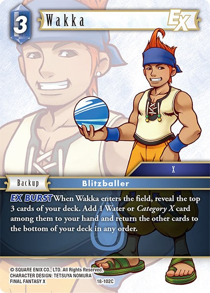 Wakka EX [Resurgence of Power] | Odin's Place