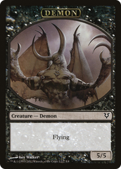 Angel // Demon Double-Sided Token [Avacyn Restored Tokens] | Dragon's Lair Comics and Fantasy Houston TX