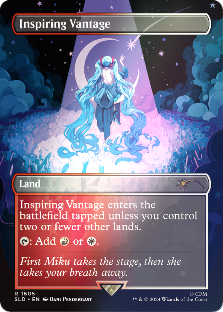 Inspiring Vantage (1605) (Rainbow Foil) [Secret Lair Drop Series] | Dragon's Lair Comics and Fantasy Houston TX