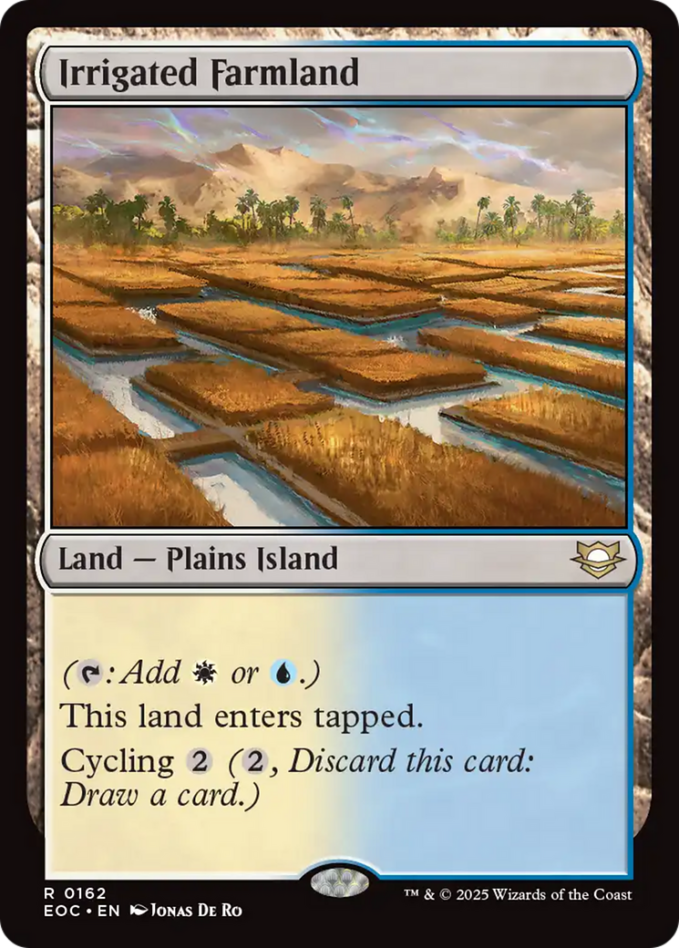 Irrigated Farmland [Edge of Eternities Commander] | Dragon's Lair Comics and Fantasy Houston TX