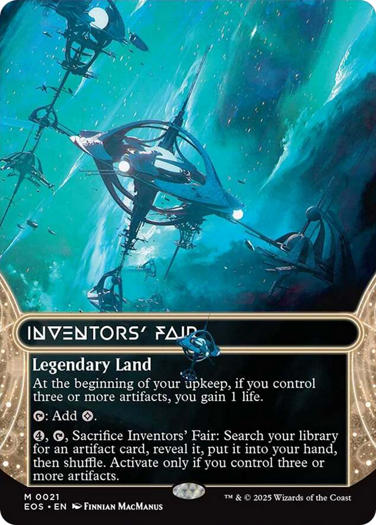 Inventors' Fair (0021) (Borderless) [Edge of Eternities: Stellar Sights] | Dragon's Lair Comics and Fantasy Houston TX