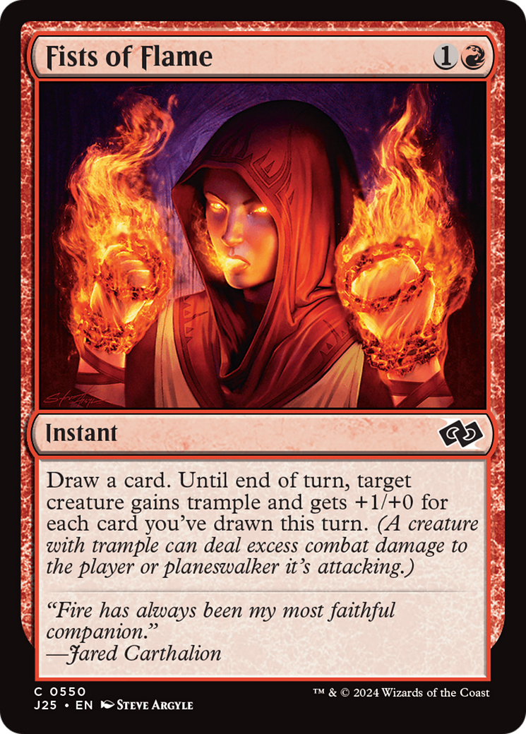 Fists of Flame [Foundations Jumpstart] | Dragon's Lair Comics and Fantasy Houston TX