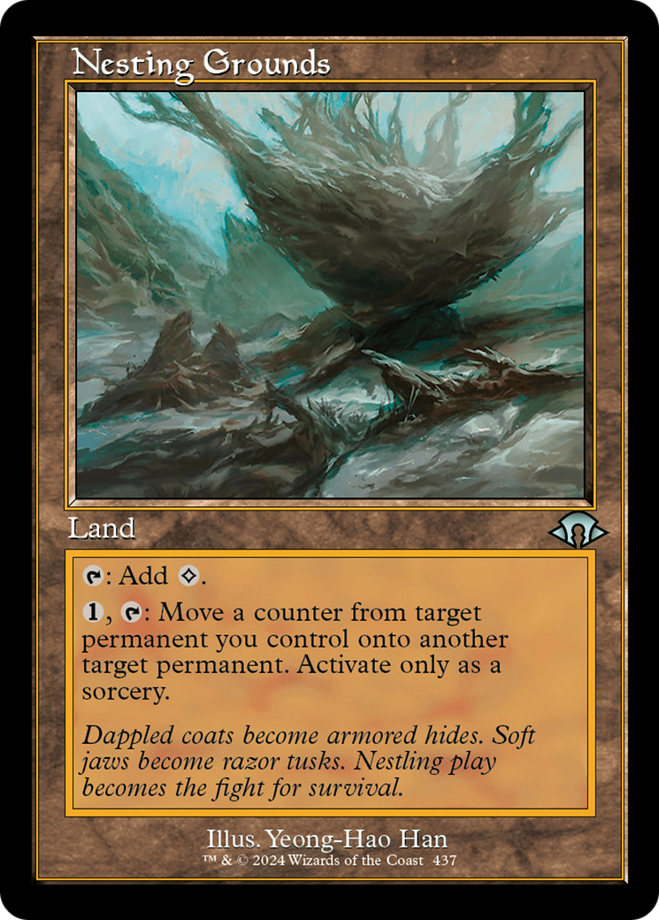 Nesting Grounds (Retro Frame) [Modern Horizons 3] | Dragon's Lair Comics and Fantasy Houston TX