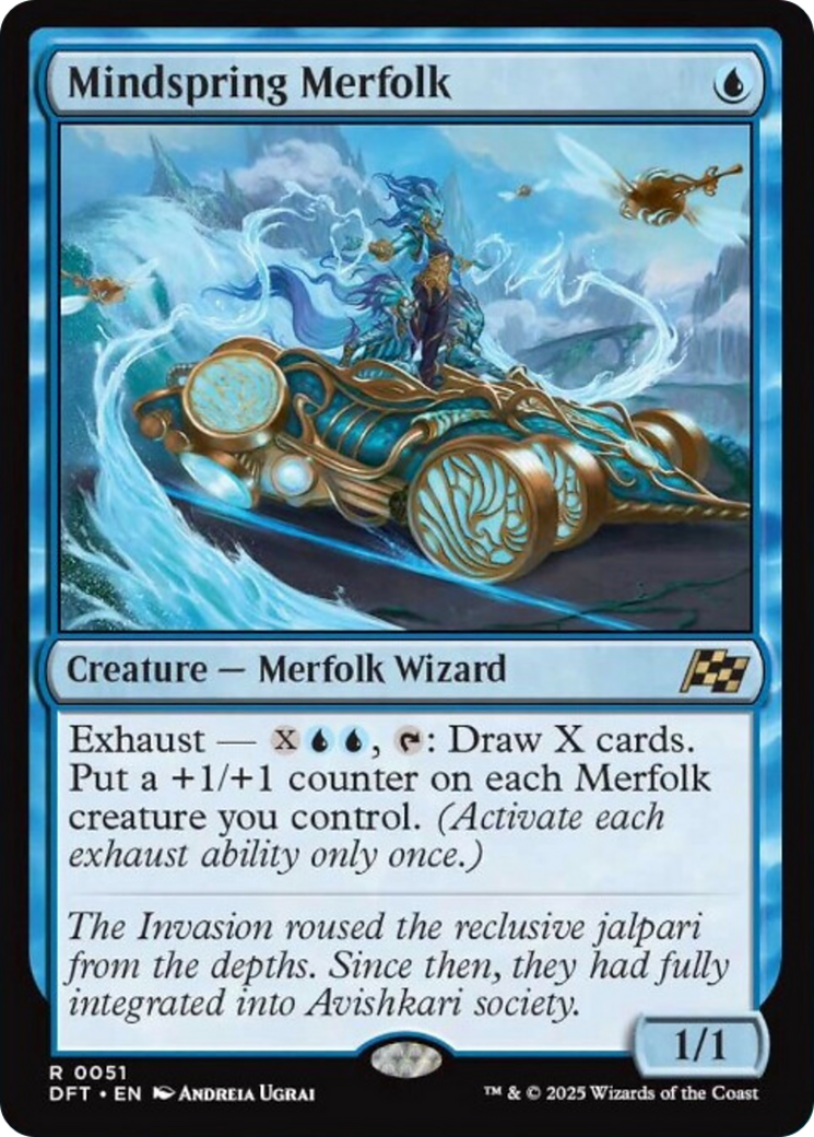 Mindspring Merfolk [Aetherdrift] | Dragon's Lair Comics and Fantasy Houston TX