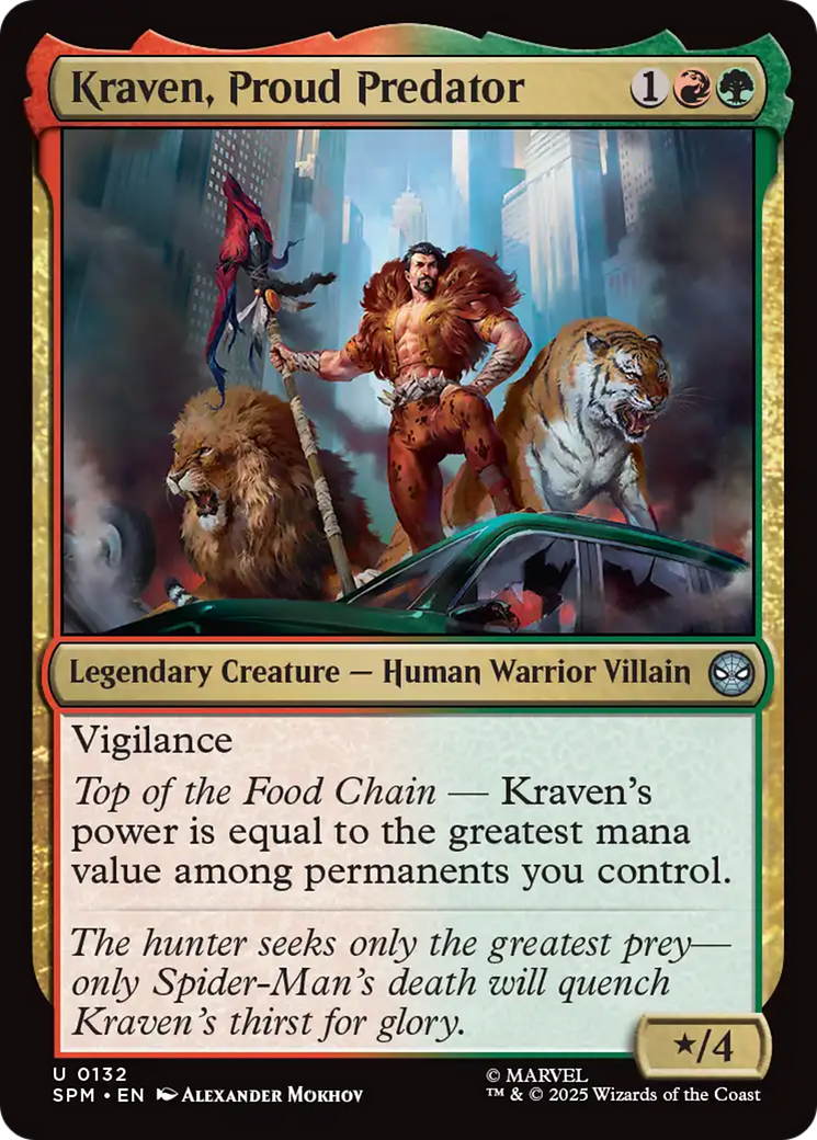 Kraven, Proud Predator [Marvel's Spider-Man] | Dragon's Lair Comics and Fantasy Houston TX