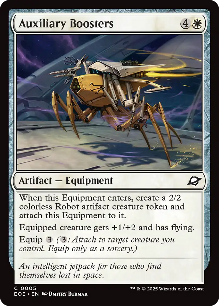 Auxiliary Boosters [Edge of Eternities] | Dragon's Lair Comics and Fantasy Houston TX