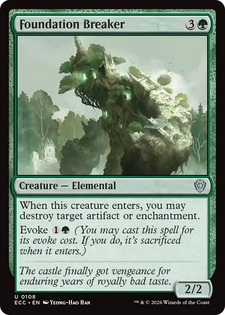 Foundation Breaker [Lorwyn Eclipsed Commander] | Odin's Lair