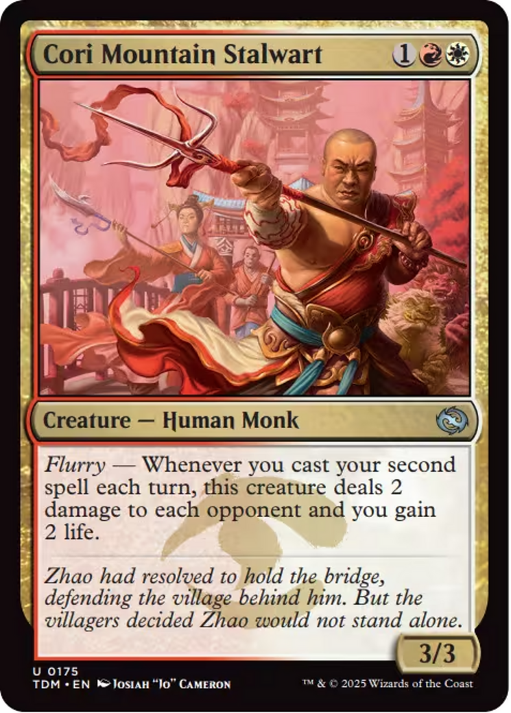 Cori Mountain Stalwart [Tarkir: Dragonstorm] | Dragon's Lair Comics and Fantasy Houston TX