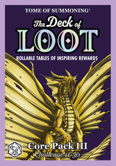 The Deck of Loot: Core Pack 3 - CR 11-30 | Dragon's Lair Comics and Fantasy Houston TX