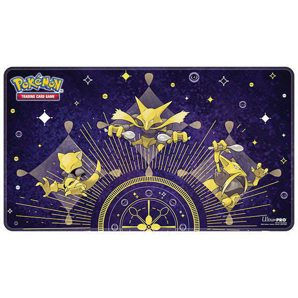 Ultra Pro Playmat: Pokemon Stitched Abra Evolutions | Dragon's Lair Comics and Fantasy Houston TX