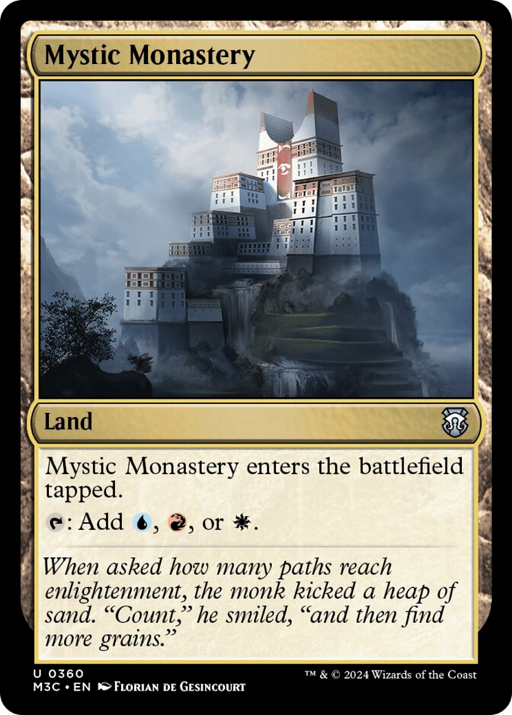 Mystic Monastery [Modern Horizons 3 Commander] | Dragon's Lair Comics and Fantasy Houston TX