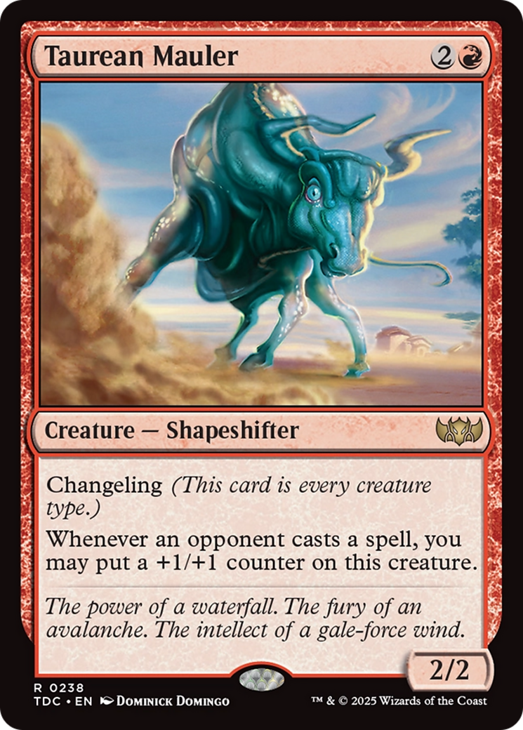 Taurean Mauler [Tarkir: Dragonstorm Commander] | Dragon's Lair Comics and Fantasy Houston TX