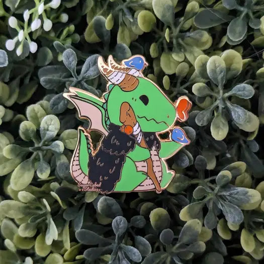 Sugar Cubed Studios Dragons and Dragons Pin Series | Dragon's Lair Comics and Fantasy Houston TX