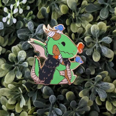 Sugar Cubed Studios Dragons and Dragons Pin Series | Dragon's Lair Comics and Fantasy Houston TX