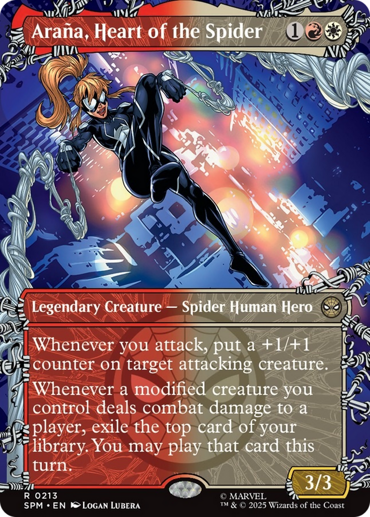 Arana, Heart of the Spider (Borderless) [Marvel's Spider-Man] | Dragon's Lair Comics and Fantasy Houston TX