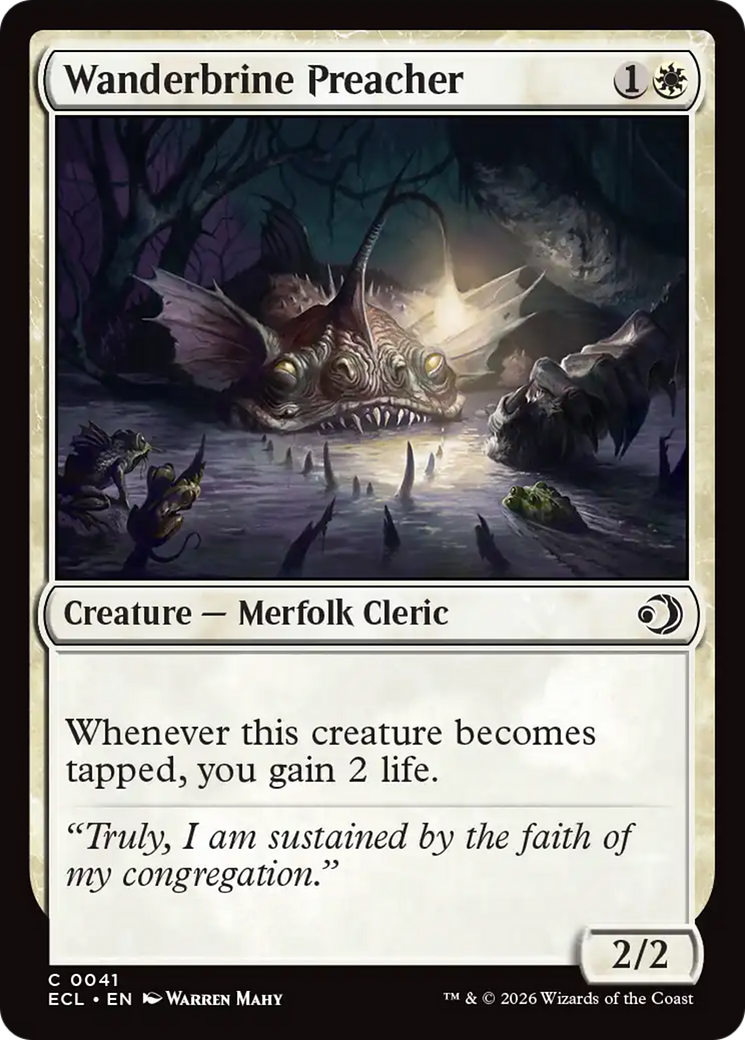 Wanderbrine Preacher [Lorwyn Eclipsed] | Odin's Place