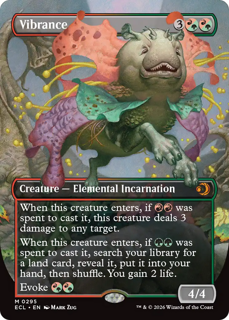 Vibrance (Borderless) [Lorwyn Eclipsed] | Odin's Place