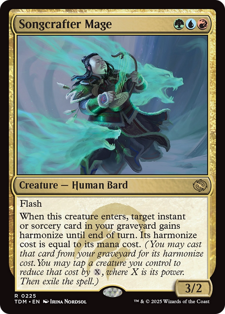 Songcrafter Mage [Tarkir: Dragonstorm] | Dragon's Lair Comics and Fantasy Houston TX