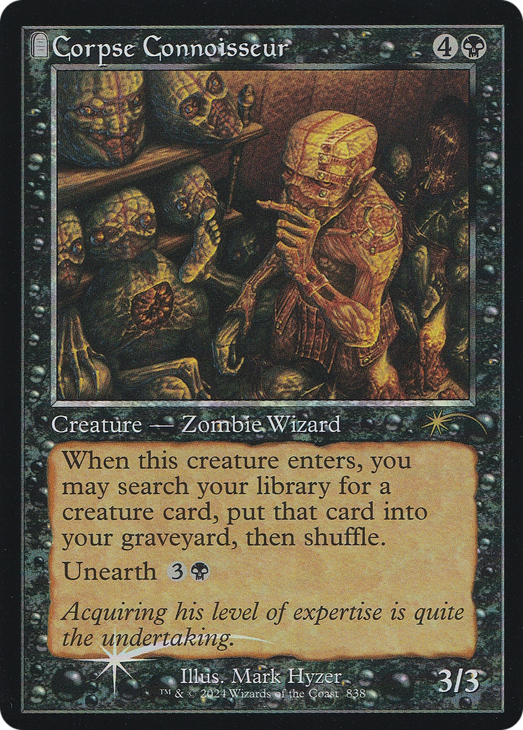 Corpse Connoisseur (Retro Frame) [Secret Lair Drop Series] | Dragon's Lair Comics and Fantasy Houston TX
