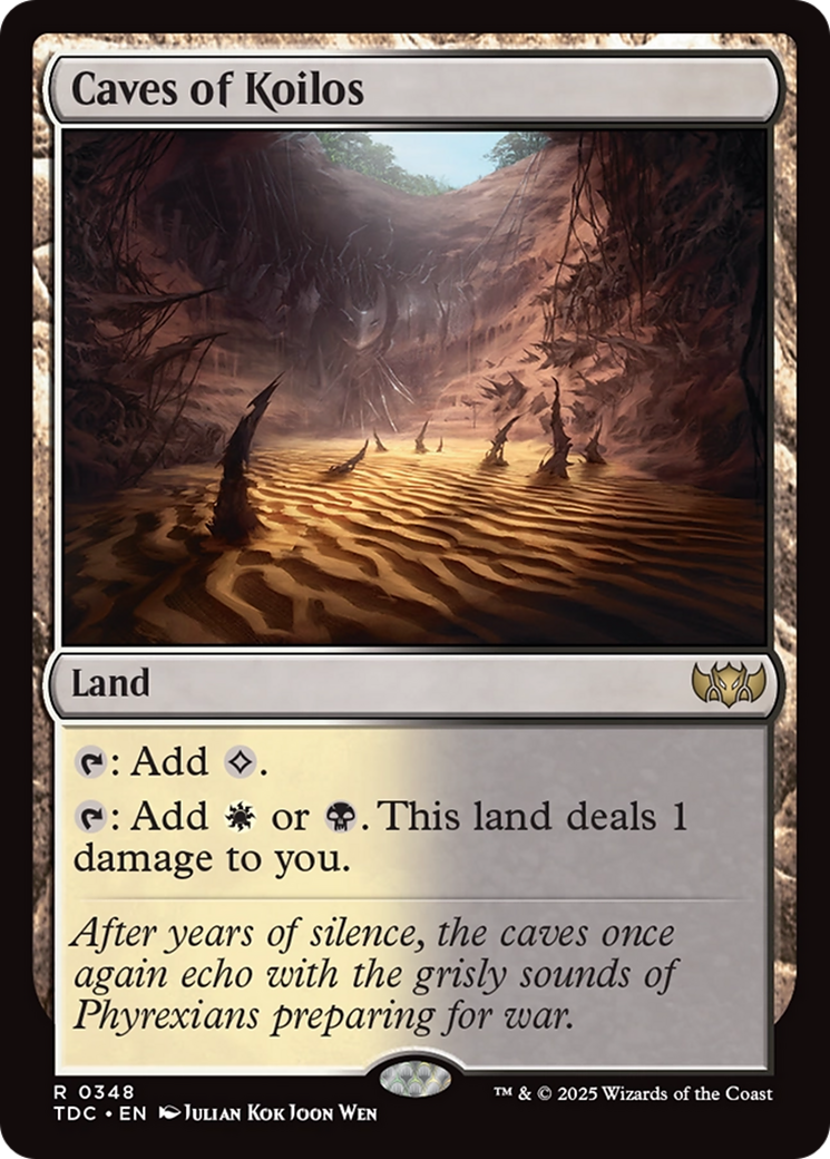 Caves of Koilos [Tarkir: Dragonstorm Commander] | Dragon's Lair Comics and Fantasy Houston TX