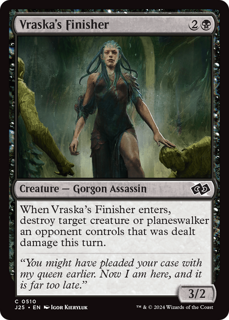 Vraska's Finisher [Foundations Jumpstart] | Dragon's Lair Comics and Fantasy Houston TX