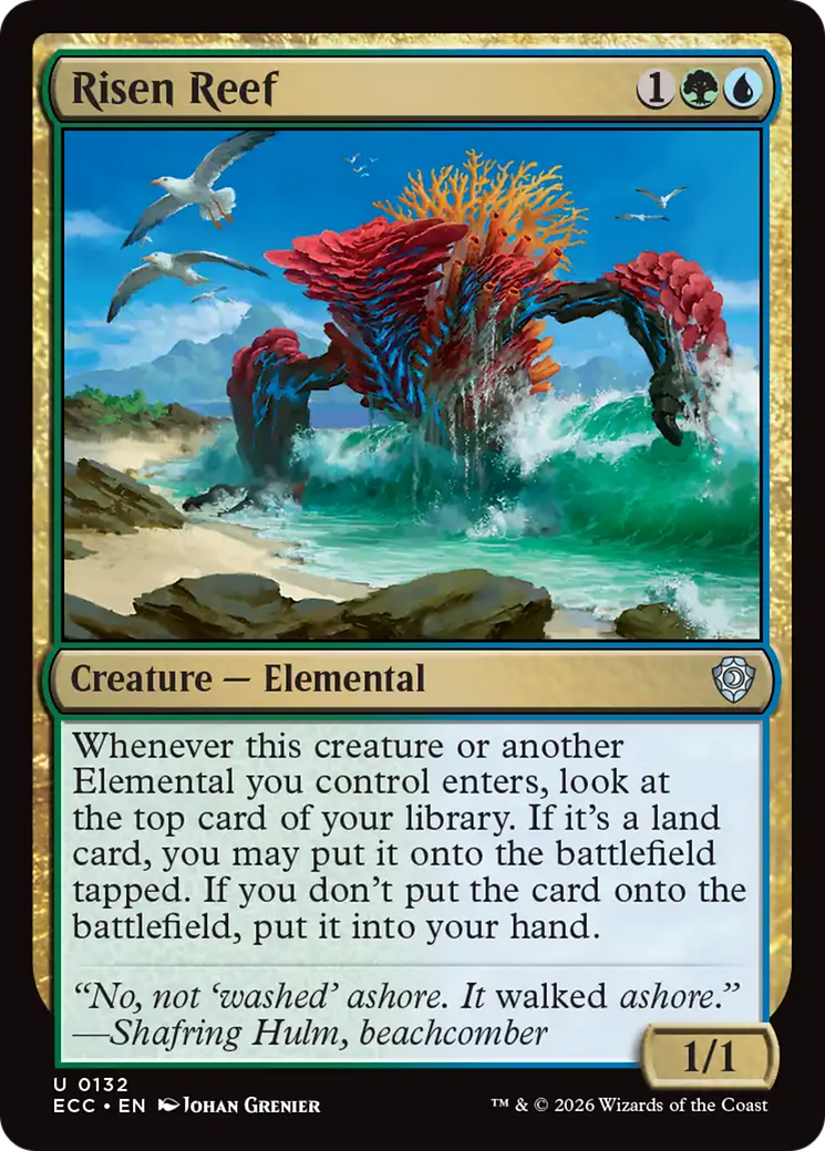 Risen Reef [Lorwyn Eclipsed Commander] | Odin's Place