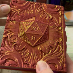 D20 Storage Tome for TTRPG, MTG, Pokemon, D&D Gaming! | Dragon's Lair Comics and Fantasy Houston TX