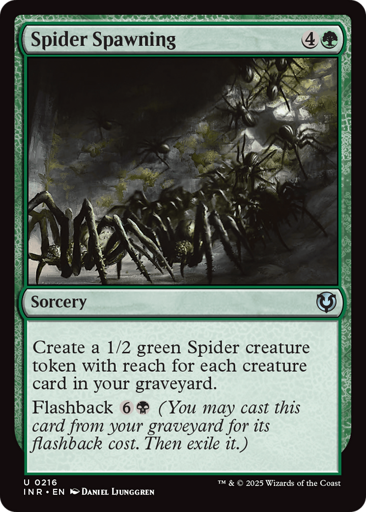 Spider Spawning [Innistrad Remastered] | Dragon's Lair Comics and Fantasy Houston TX